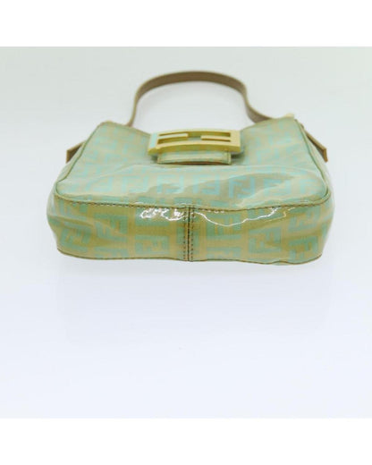 Green Canvas Fendi Handbag
