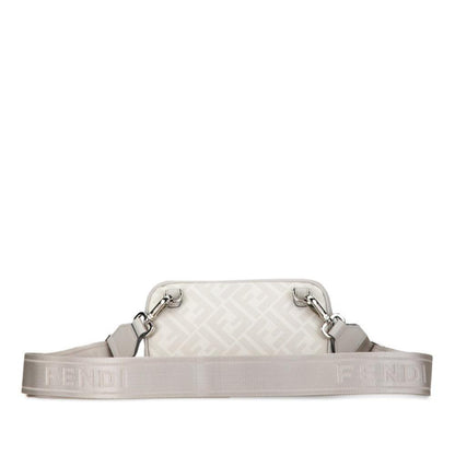 Grey Canvas Fendi Belt Bag