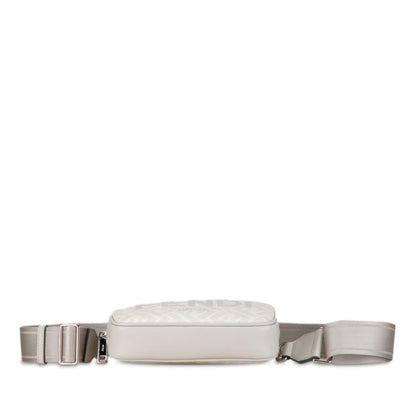 Grey Canvas Fendi Belt Bag