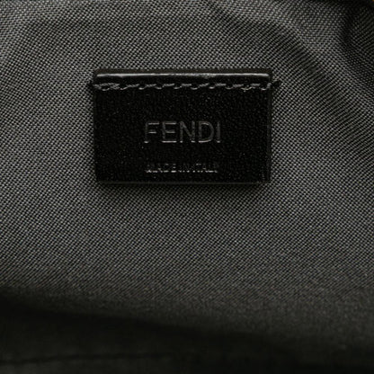 Grey Canvas Fendi Belt Bag