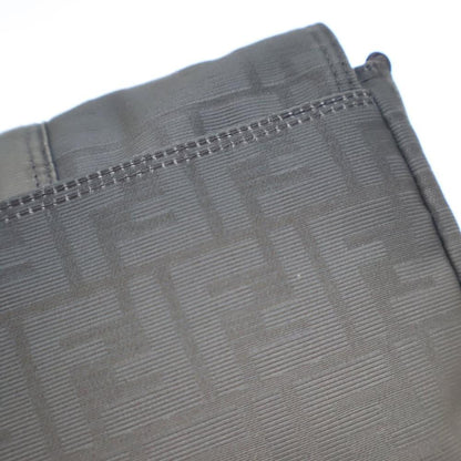 Grey Fabric Fendi Baguette