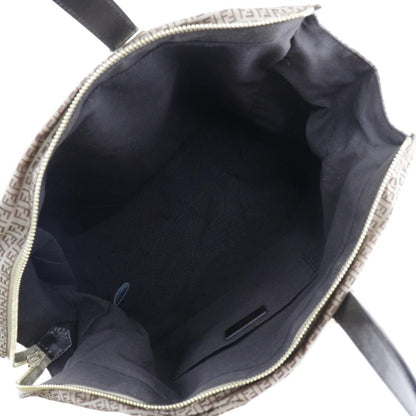 Grey Fabric Fendi Tote