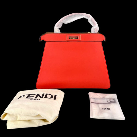 Multicolor Leather Fendi Peekaboo