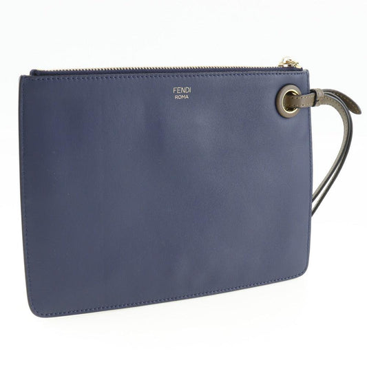 Multicolor Leather Fendi Clutch