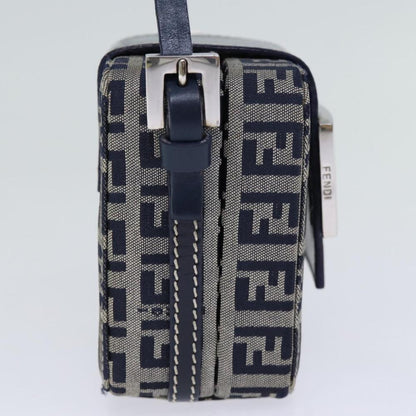 Navy Canvas Fendi Clutch