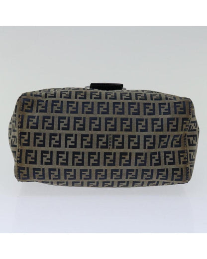 Navy Canvas Fendi Handbag