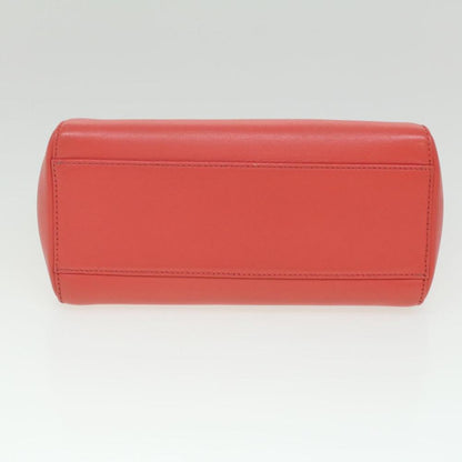 Orange Leather Fendi Handbag