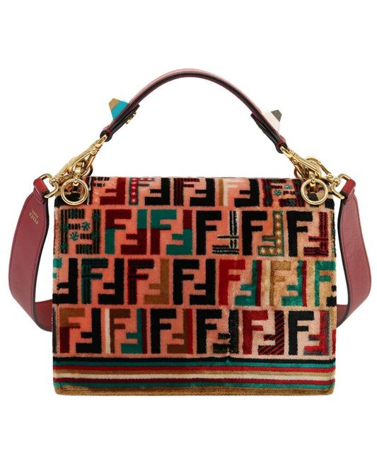 Pink Canvas Fendi Baguette