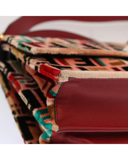 Pink Canvas Fendi Baguette
