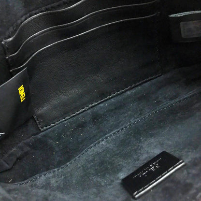 Pink Canvas Fendi Shoulder Bag