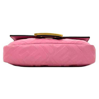 Pink Fabric Fendi Baguette