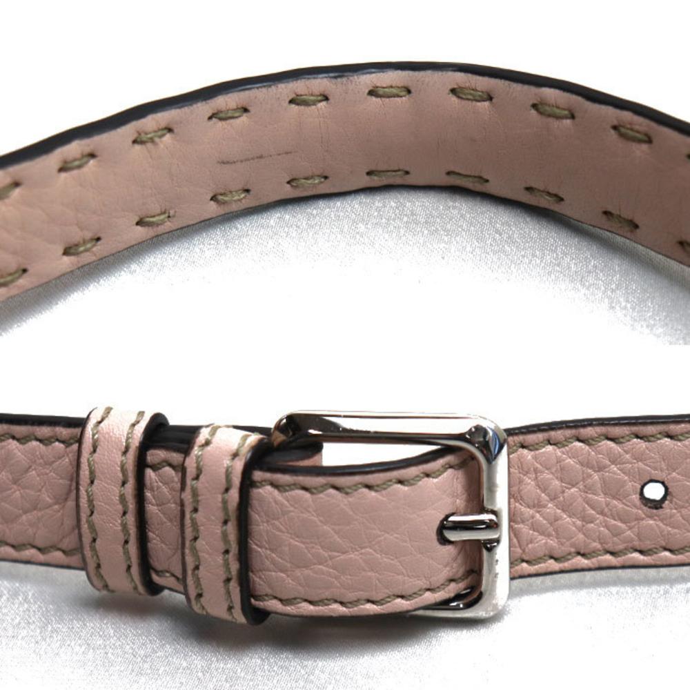 Pink Fabric Fendi Peekaboo