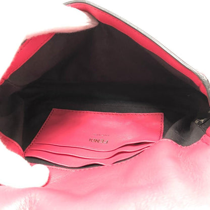 Pink Leather Fendi Baguette