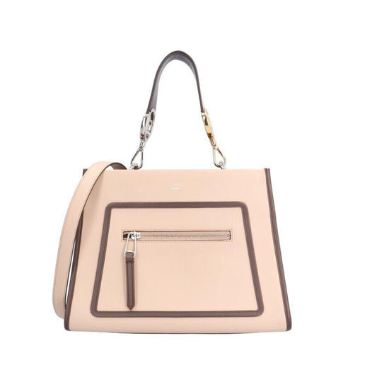 Pink Leather Fendi Handbag