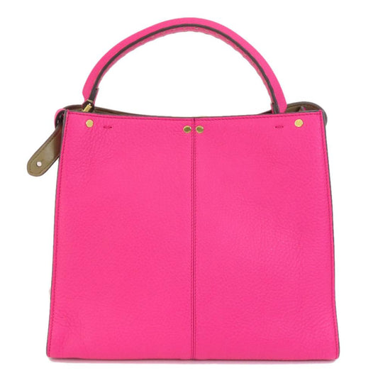 Pink Leather Fendi Peekaboo