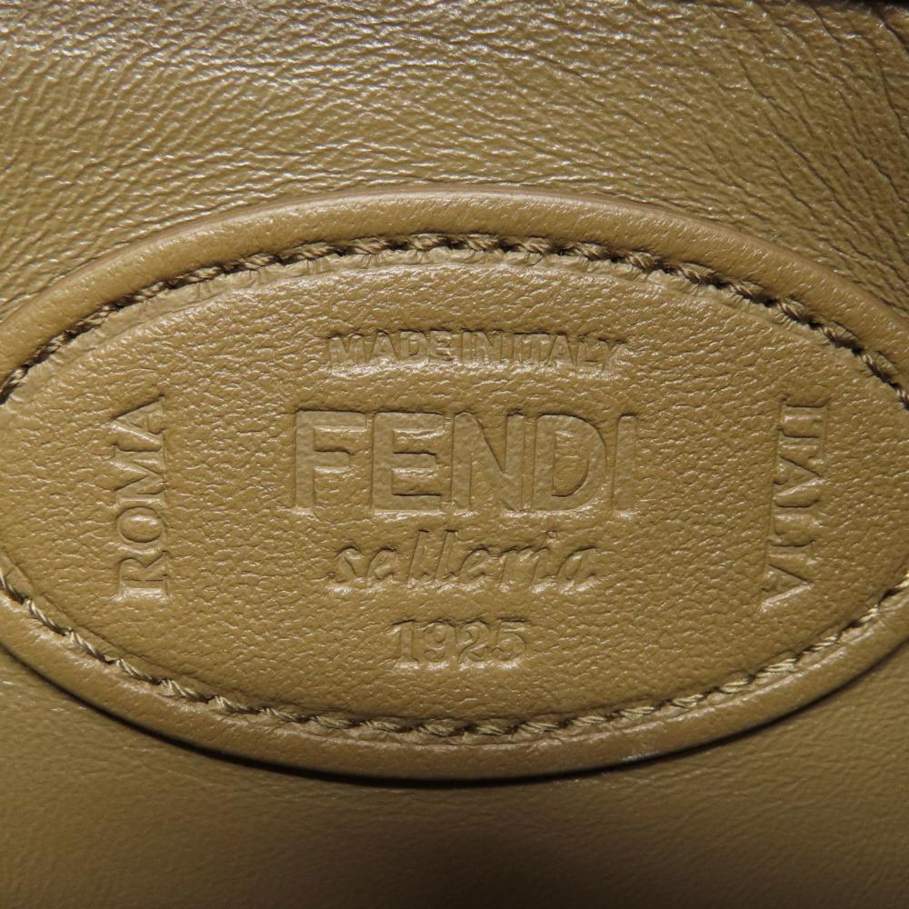 Pink Leather Fendi Peekaboo