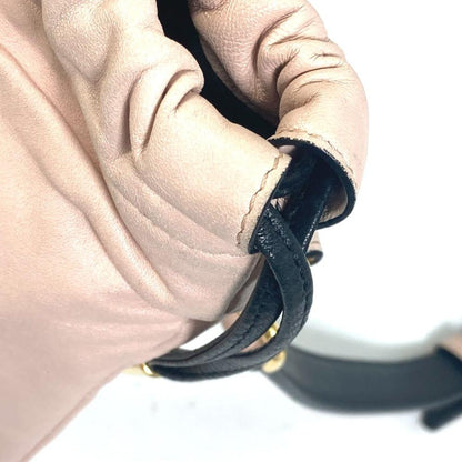 Pink Leather Fendi Shoulder Bag