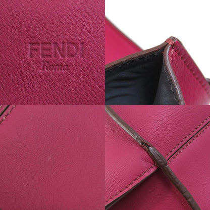 Pink Leather Fendi Tote
