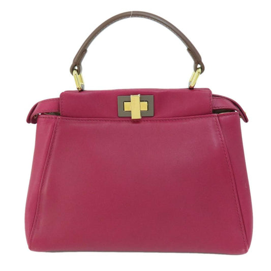 Purple Fabric Fendi Peekaboo