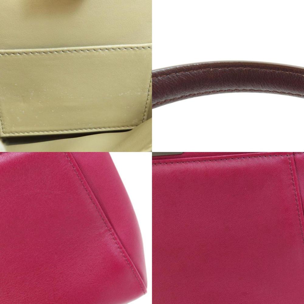 Purple Fabric Fendi Peekaboo