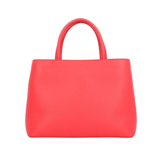 Red Leather Fendi Handbag