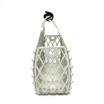 White Canvas Fendi Handbag