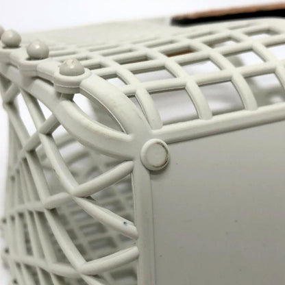 White Canvas Fendi Handbag