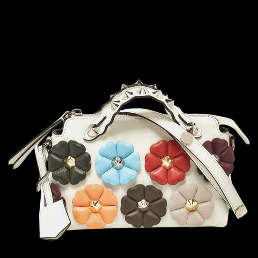 White Leather Fendi By The Way