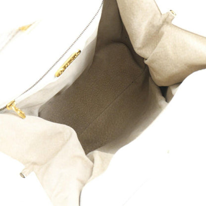White Leather Fendi Handbag