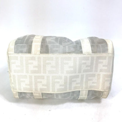 White Leather Fendi Handbag