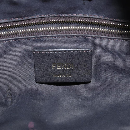 White Leather Fendi Handbag
