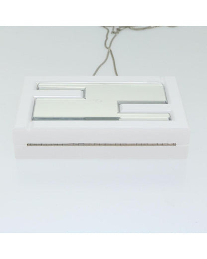 White Plastic Fendi Baguette
