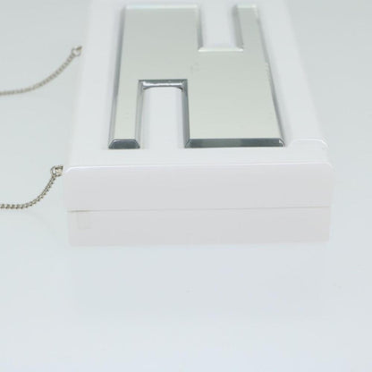 White Plastic Fendi Shoulder Bag