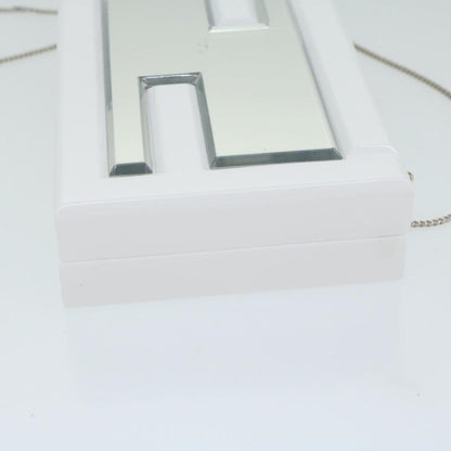 White Plastic Fendi Shoulder Bag