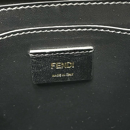 Yellow Leather Fendi Shoulder Bag