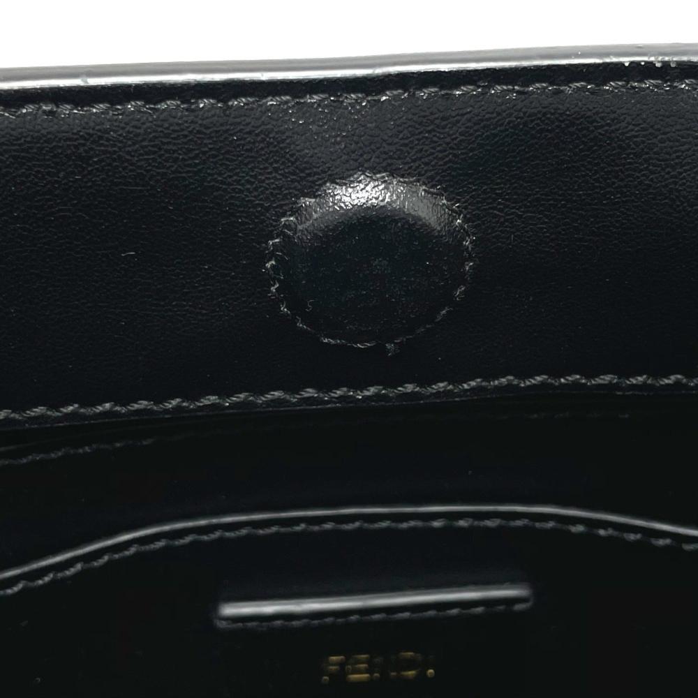 Yellow Leather Fendi Shoulder Bag