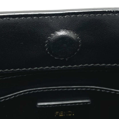 Yellow Leather Fendi Shoulder Bag