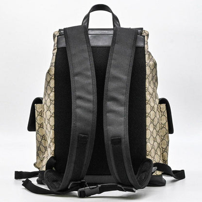 Beige Canvas Gucci Backpack