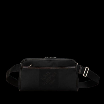 Black Canvas Louis Vuitton Damier Geant Associe