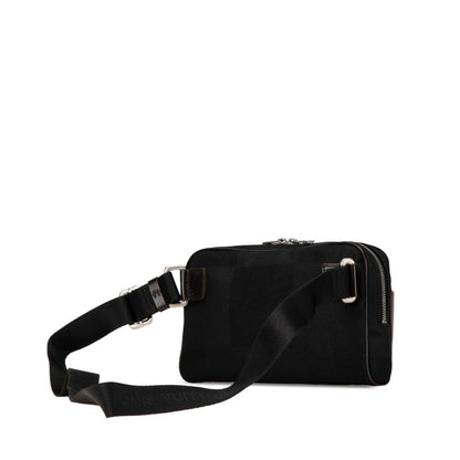 Black Canvas Louis Vuitton Damier Geant Associe