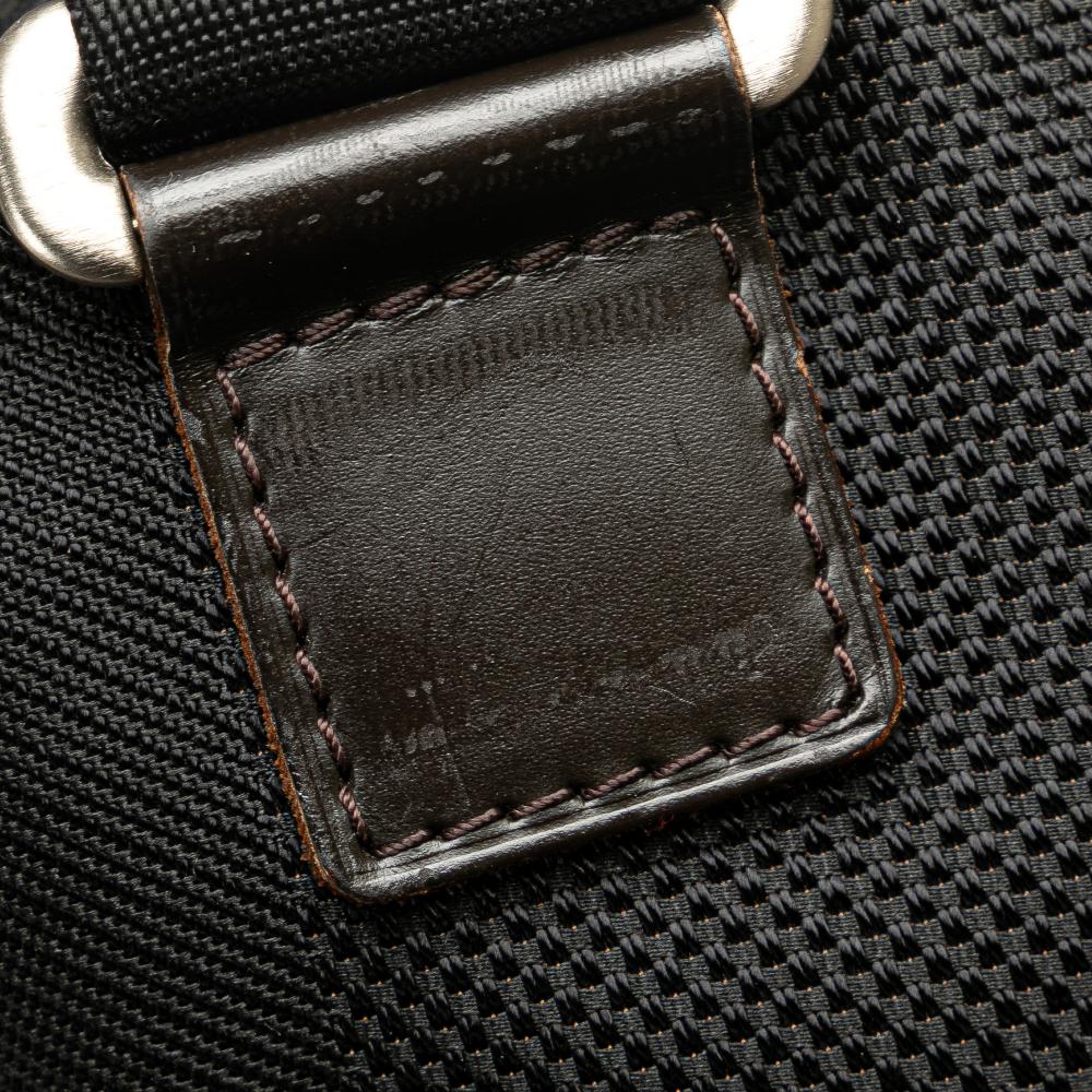Black Canvas Louis Vuitton Damier Geant Associe