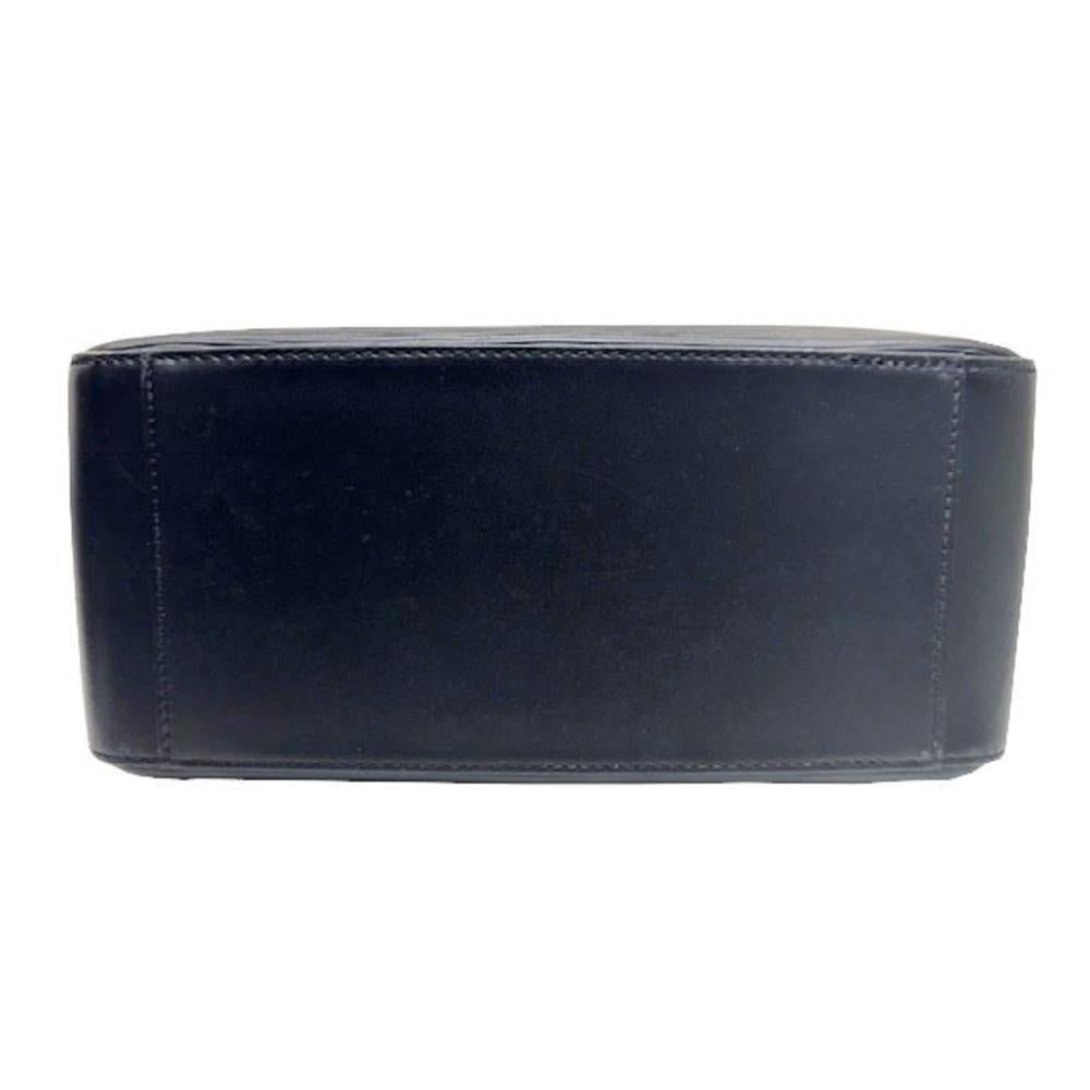 Black Leather Louis Vuitton Sablon