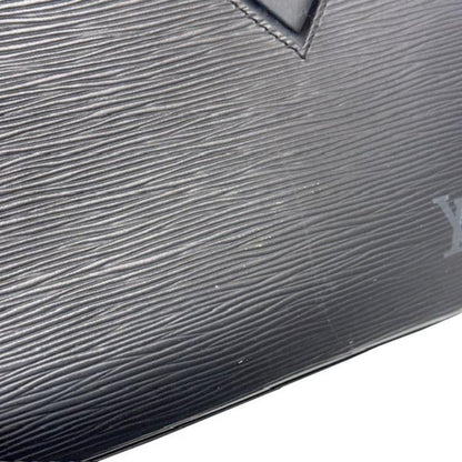 Black Leather Louis Vuitton Sablon