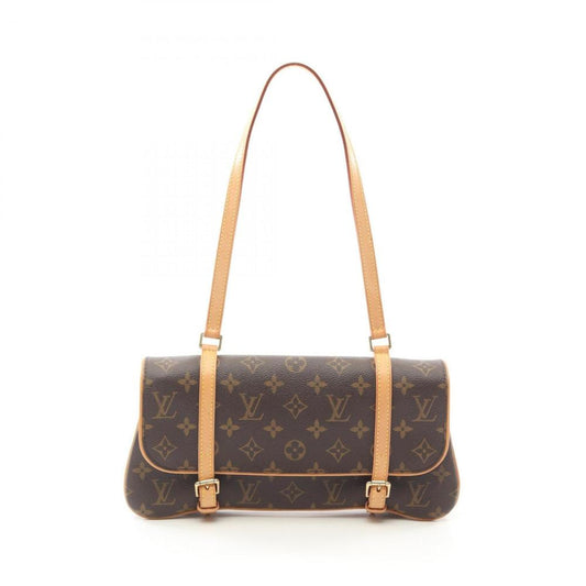 Brown Canvas Louis Vuitton Shoulder Bags